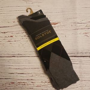 NWT Signature Collection Gold Toe Men's Socks